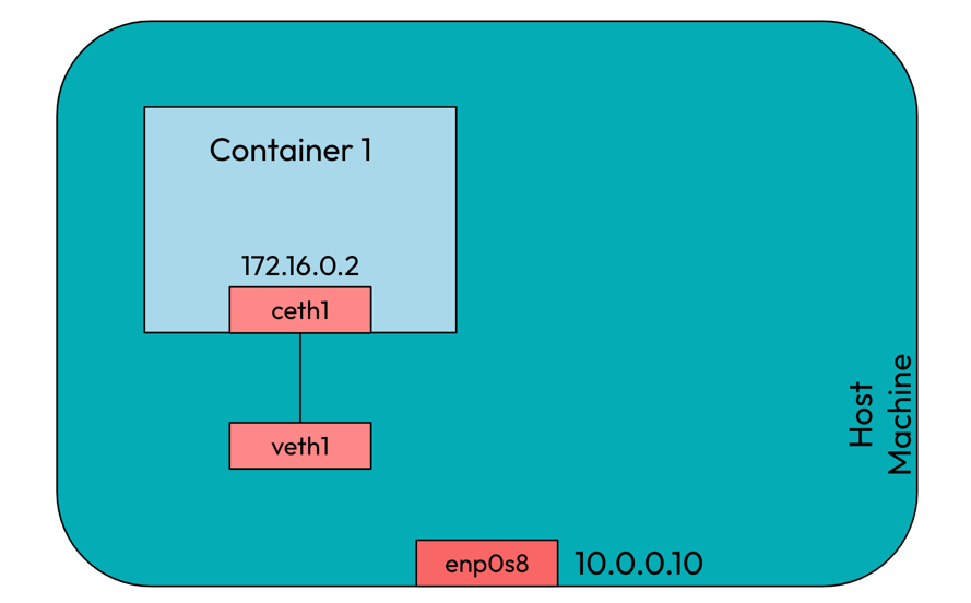 Single container host