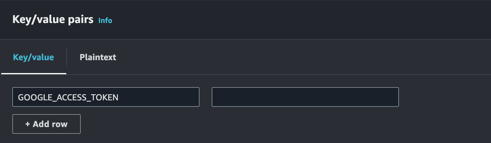 Let’s start configuring the AWS infrastructure to set up AWS Secrets Manager and Lambda functions.
