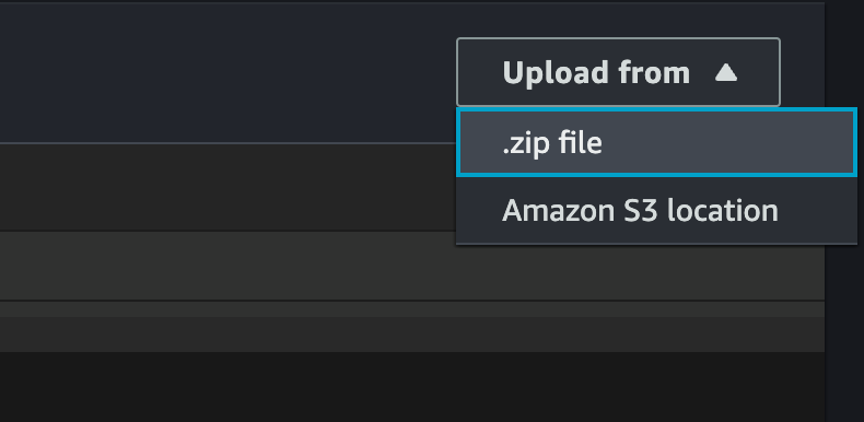 Open a terminal in the project’s (or implementation’s) root directory and execute the command to create a ZIP archive from the project files.